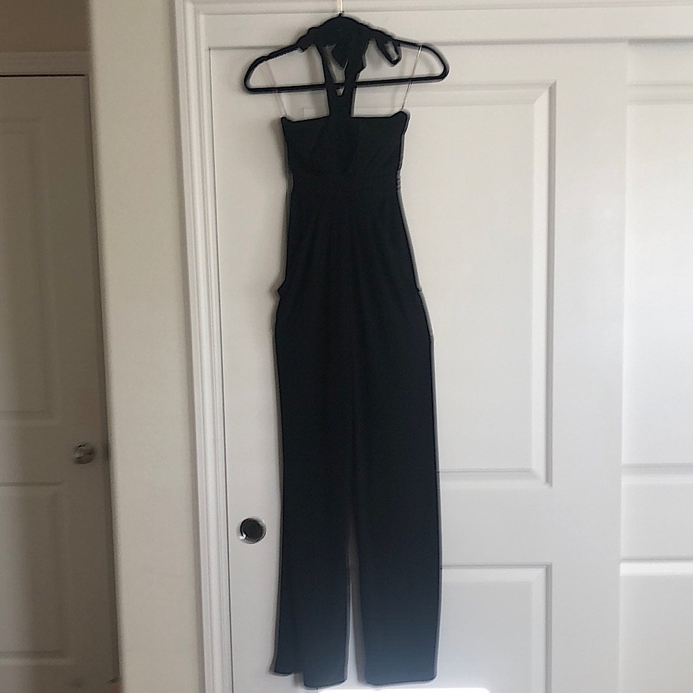 Black Halter Jumpsuit